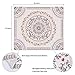 coprisin Qudasar PDTXCLS Sevenstars Bohemian Mandala Tapestry Hippie Floral Tapestry Sketched Flower Tapestry Art Print Tapestry for Room
