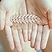 Yean Leaf Bridal Hair Combs Bride Wedding Hair Accessories Gold Headpiece for Women and Girls(Gold)