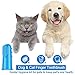 CAM-ULATA Dog Cat Toothbrush Finger 12pcs Set Dental Hygiene Brushes Food Safety Soft Silicone Colorful Dental Care Pet Finger Toothbrush for Puppy Doggy Small Dog