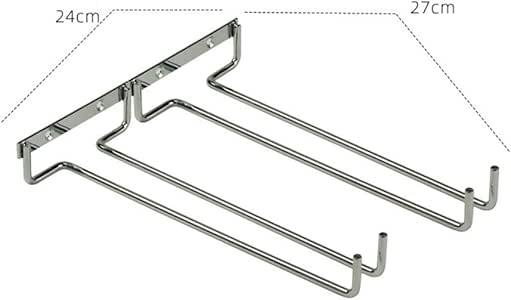 Cocina Colgando Soporte para Copa De Vino, Bar Debajo del Gabinete