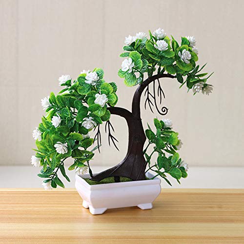 yanQxIzbiu Artificial Plants,Artificial Flowers,1Pc Artificial Tree Branch Fake Plant Flower for Home Decor Photography Props Rose Red - Thumbnail 5