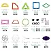 Gifts2U 148 PCS Magnetic Building Blocks for Kids with Storage Box Magnetic Tiles Building Set STEM Preschool Educational Construction Kit Magnet Stacking Toys Gift for Boys and Girls