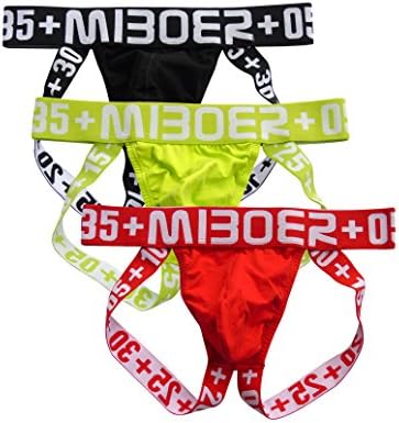 Comfortable 3-pack Briefs Undershorts for Men (L,#4)