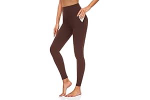 MOREFEEL Leggings with Pockets for Women, High Waisted Tummy Control Workout Hip Lift Yoga Pants Activewear