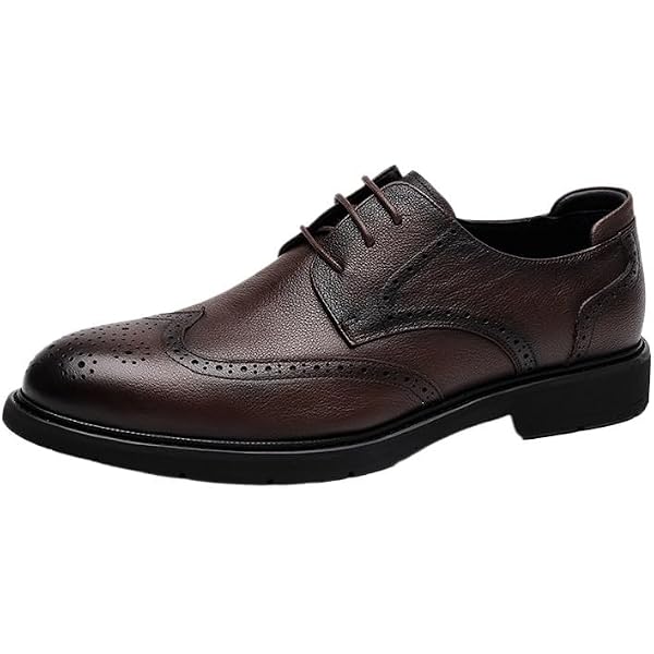 Amazon.com | HUGO Kerr Shiny Leather Derby Dress Shoe Deep  display picture 1
