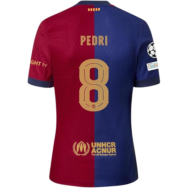Amazon.com: Pedri #8 Home Soccer Jersey for Men Fan Version