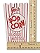 Snappy 44-E Red and White Open Top Popcorn Boxes, .8 Oz. 500 Count