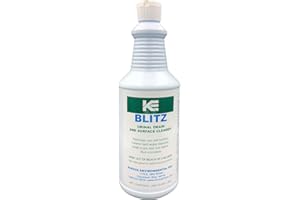 KINZUA ENVIRONMENTAL Blitz Professional Urinal Cleaner, Replaces Harsh Acids, Toilet Bowl & Urinal Drain Cleaner, Safe Urine Remover Formula for Pipes, 32 fl oz