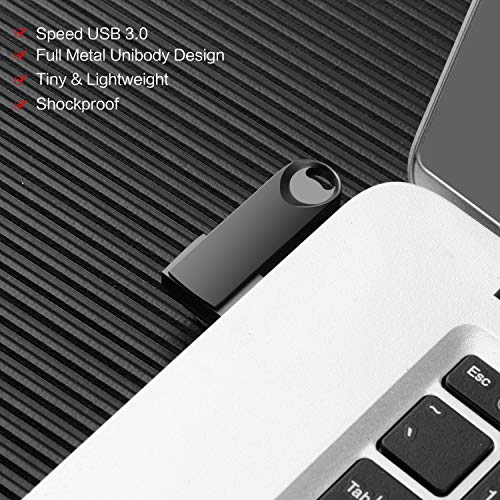USB Flash Drive Memory Stick 256GB USB Drive KEAINIKJ USB Drive Thumb Drive USB 3.0 Flash Drives Pen Drive USB Storage for PC Backup Drive USB Stick Jump Drive Zip Drive (256GB, Black-Zip Drive) - Thumbnail 6