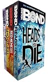 Young Bond Collection Steve Cole 4 Books Set (Strike Lightning, Shoot to Kill, Heads You Die, Red Nemesis)