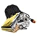 The Friendly Swede Paracord Pouch – Premium Emergency Shelter Survival Kit with Rescue Blanket and Sleeping Bag - Survival Bag with Survival Blanket for Ultralight Backpacking, Car & Tactical Tent