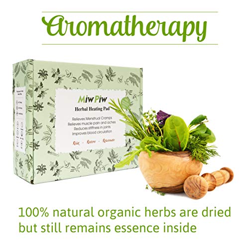 Microwavable Heating Pad for Cramps Gift Box 14"x 6" Bed Buddy Hot