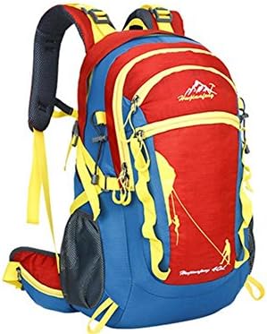 2016 new best selling outdoor bracket mountaineering bag large capacity backpack sports backpack , red