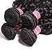 Longqibeauty Brazilian Water Wave Virgin Hair 3 Bundles Remy Human Hair Weave Double Weft 300g Natural Color (12 14 16 Inches)