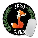 Zero Fox Given Mousepad, Chalkboard Fox Mouse
