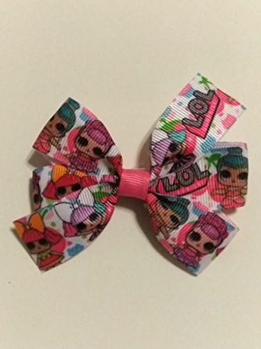 L.O.L Surprise inspired 3" hair bow, LOL Surprise Dolls inspired baby headband, Mini LOL babies hair bow, Mini pinwheel hair bow