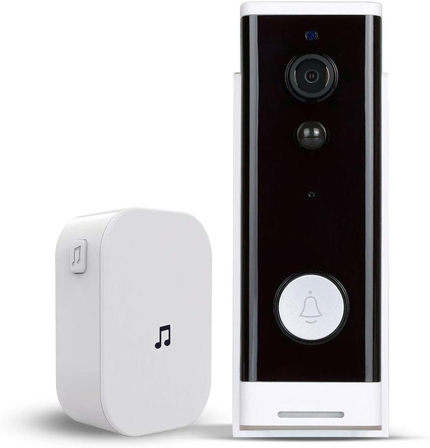 Smart Video Doorbell Wireless with Chime, WiFi Door Bell with Camera