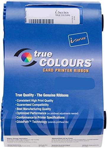 New 800011-140 YMCKO Color Ribbon Compatible for Zebra ZXP Series 1 ZXP1 Card Printer 100 Prints Compatible 800011-140 Ribbon