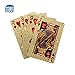 Playing Card,Lily's Gift 24K Waterproof Gold Foil Plated Pocker Playing Card Joker Gift Table Game