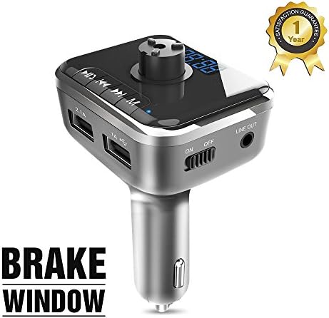 Car Charger Window Breaking Equipment One Second.Safe Escape Supplies Life-Saving Rescue Car Charger. Punch.Car Kit With USB Car Charger AUX Input Bluetooth FM Transmitter .TF Card playing