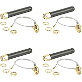 DIYmalls 915MHz LoRa Antenna 2dBi U.FL to SMA Connector for Heltec 915 MHz Lora 32 V3 CubeCell HTCC-AB02S LoRa GPS Mesh Node 