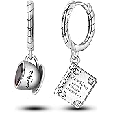 MULA 925 Sterling Silver Drop Dangle Earrings for Women Fashion Hoop Earrings
