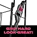 Master of Muscle Pink Gym Chalk Ball for Women- Climbing - Weight Lifting - Gymnastics - Includes Free Workout EBook with Advanced Lifting Techniques