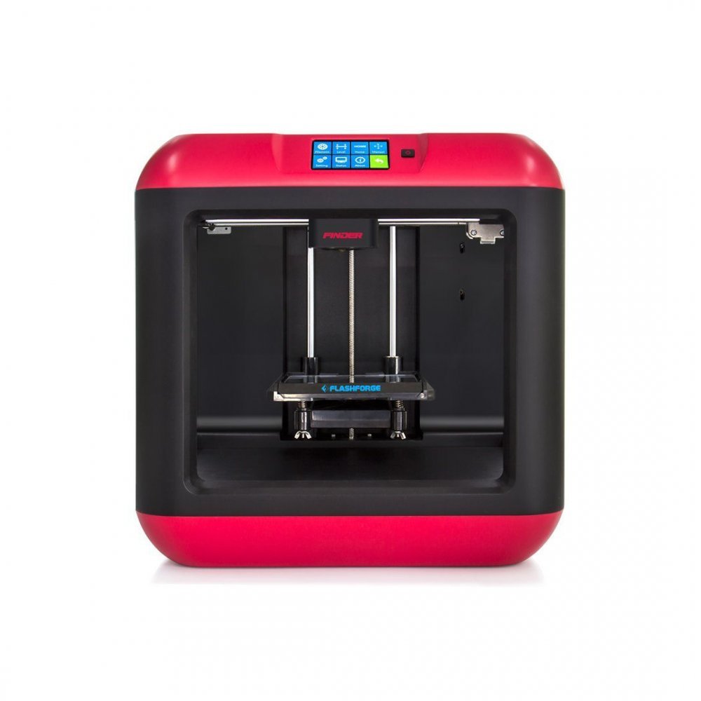 FlashForge Finder Impresora D Color Negro y Rojo