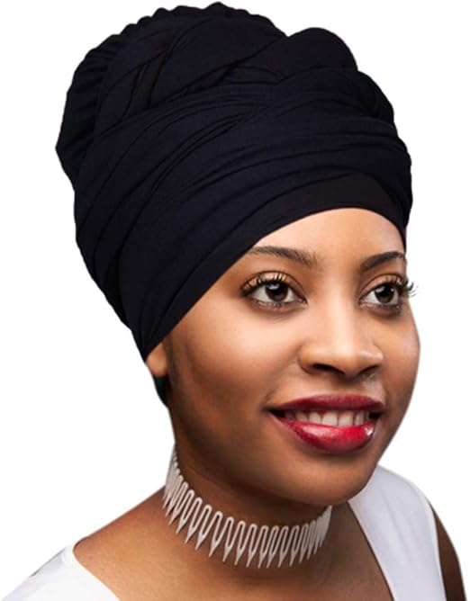 Novarena 30 Solid Colors Soft Stretch Headwraps Headband Long Hair