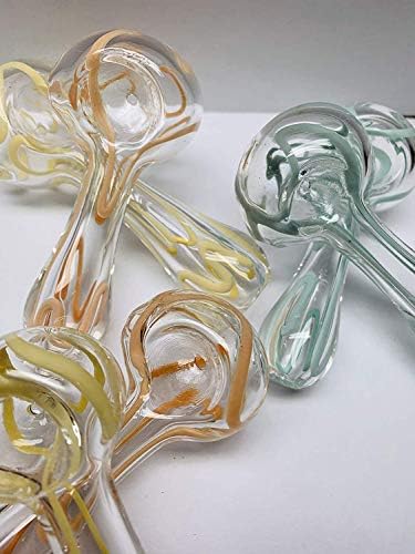 Handmade 4-Inch-Pipe Exquisite Series of Glass-Portable Tubes (Black)