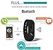 GBlife I5 Plus Smart Sports Watch Bluetooth with Sleep Monitoring Tracking Remote Camera (Black)