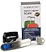 Digital Luggage Scale 110lb Blue Backlight Free: Lock + Battery + ebook on Smart Packing