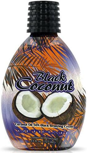Black Coconut Bronzer Tanning Lotion 11oz By Ultimate