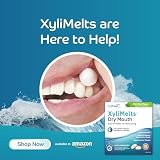 XyliMelts Dry Mouth Relief Discs Mild Mint 40 Count - Xylitol Adhering Tablets view 3