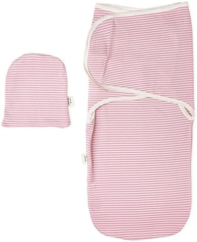Baby Swaddle Blanket with Hat Set - Best Swaddles for Swaddling - Plant Dyes, Premium Quality Infant Swaddle Balankts for Girls