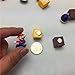 15 Packs 3D Super Mario Fridge Magnets Set For Decorative Refrigerator,Fun School Office Whiteboard Magnet