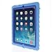 Gumdrop Cases Drop Tech Color Case for the iPad 2,3,4- Light Blue/Royal Blue (CUST-DTPD3-LTBLU_FRM-PD3-RYLBLU)