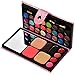 Ecvtop Professional Makeup Kit Eyeshadow Palette Lip Gloss Eyebrow Powder Face Powder Blush Concealer,33 Color