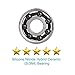 Spinny Fidget Toy TANAAB [Solid & Durable]High Speed[Super Smooth Spinning]Well Balanced Figit Spinner - 2017 New Black