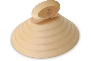 BKALEME Pottery Molds, Slump Hump Ceramic Molds- Thicken Pottery Forms Drape Mold for Clay, Durable Pottery Tools High-Density, Quality Handbuilding Clay Molds/Tools, Oval