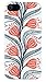 iPhone 5 / 5S Case, DandyCase PERFECT PATTERN *No Chip/No Peel* Flexible Slim Case Cover for Apple iPhone 5 / 5S - LIFETIME WARRANTY [Vintage Red & Black Climbing Flower]