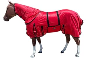 HILASON Horse Fly Sheet - Summer Spring UV Protection Mesh Bug Mosquito FlySheet for Horses | Fly-Sheet