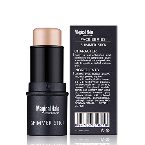 FantasyDay Illuminator Face Highlighter Makeup Sticks Pearl Shimmer Whitening Cream Shimmer Contouring Stick Foundation Stick Face Eye Nose Concealer Pen #2