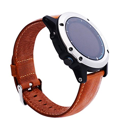 Amazon Garmin Fenix Leather Watch Band For Garmin Fenix Lucoo