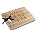 Personalized Wood Cutting Boards for Kitchen Charcuterie Cheese Board with Spreader Wedding, Housewarming, Anniversary, Birthday, Christmas Gift for Friends, Couples, Family, Mom, Dad (M-small)
