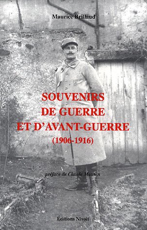 Souvenirs de guerre et d'avant-guerre