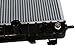 Prime Choice Auto Parts RK1025 New Complete Aluminum Radiator