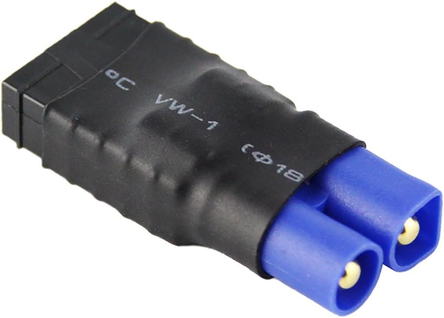 OliYin 3pcs/lot Male EC3 Losi to Female TRX Connector Adapter for Revo LiPO Battery(pack of 3), Small - Image 4