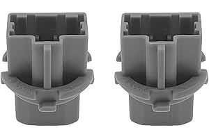 HZEL 2PCS Car Rear Tail Light Brake Lamp Socket, OEM#33515S50003 Vehicle Turn Signal Light Plug Holder, Automotive Taillight Wire Harness Replacement Compatible with Civic Accord TSX