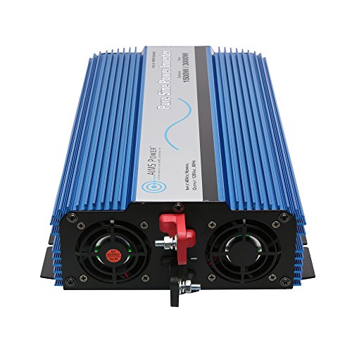 AIMS Power 1500 watt 48 VDC Pure Sine Power Inverter with USB Port